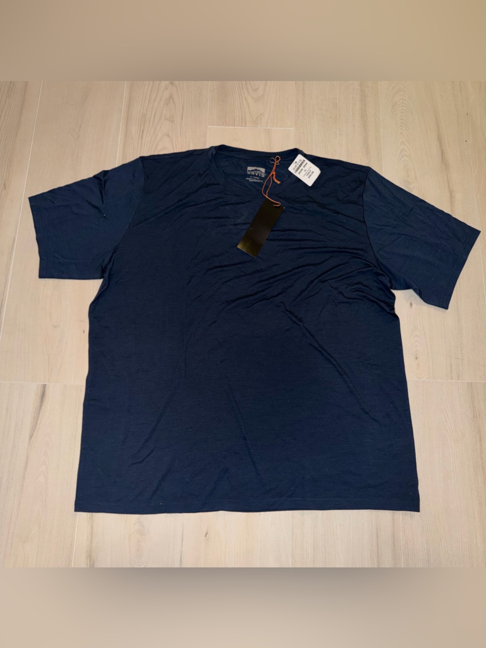 Orvis NWT Navy Short-Sleeve Crewneck Tee